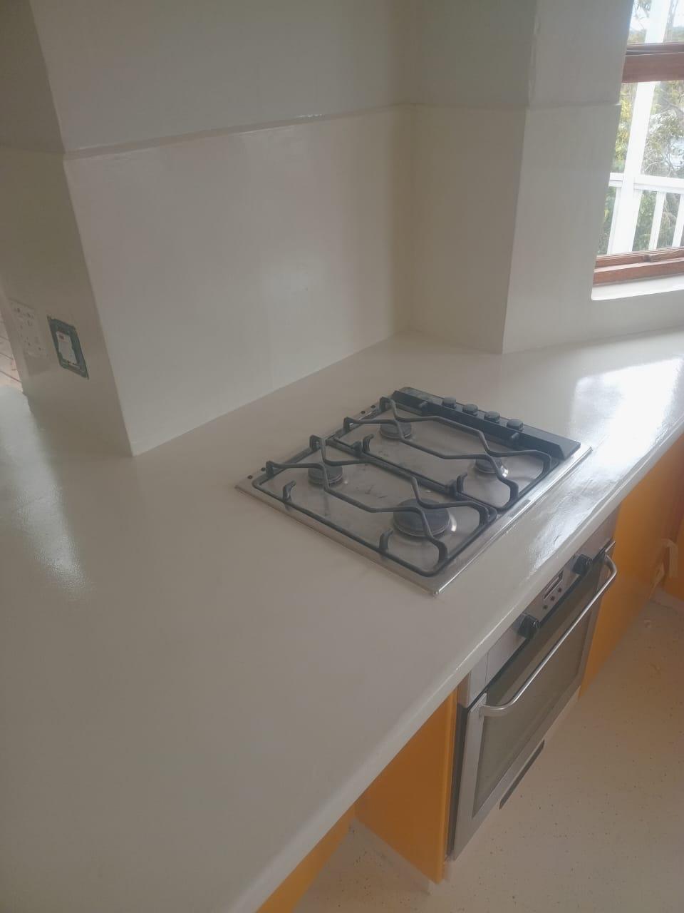 Skimmed wall surface prepared for finishing